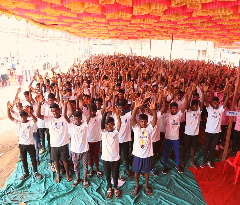 Mukand Limited | Road Race at Shahpur, Maharashtra for Govt. School Students