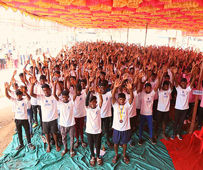 Mukand Limited | Road Race at Shahpur, Maharashtra for Govt. School Students